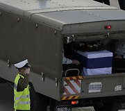 Atsisveikinimo su Arieliu Sharonu ceremonija