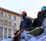 Protestuotojai Kijeve