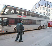Autobuso avarija ties Mindaugo ir Punsko gatvių sankryža, Vilniuje