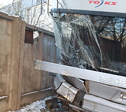 Autobuso avarija ties Mindaugo ir Punsko gatvių sankryža, Vilniuje