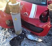 &bdquo;Citroen&ldquo; avarija Geležinio Vilko gatvėje, Vilniuje