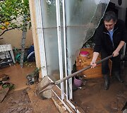 Potvynio padariniai Prancūzijoje 