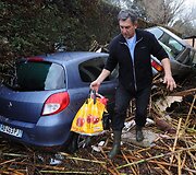 Potvynio padariniai Prancūzijoje 