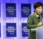 Pietų Korėjos prezidentė Park Geun-hye