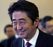 Japonijos ministras pirmininkas Shinzo Abe