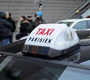 Taksi streikas Paryžiuje