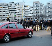 Taksi streikas Paryžiuje