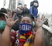 Indonezijos Javos saloje i&scaron;siveržė Keludo ugnikalnis