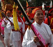 I&scaron;kilmingas Vietnamo pergalės prie&scaron; Kinijos karaliaus armiją minėjimas Hanojuje 