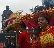 I&scaron;kilmingas Vietnamo pergalės prie&scaron; Kinijos karaliaus armiją minėjimas Hanojuje 