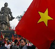 I&scaron;kilmingas Vietnamo pergalės prie&scaron; Kinijos karaliaus armiją minėjimas Hanojuje 