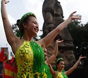 I&scaron;kilmingas Vietnamo pergalės prie&scaron; Kinijos karaliaus armiją minėjimas Hanojuje 