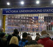 Metro streikas Londone