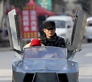 Anūkui pagamintas elektrinis &bdquo;Lamborghini&ldquo;