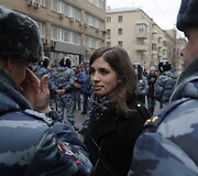 &bdquo;Pussy Riot&ldquo; narė Nadezhda Tolokonnikova