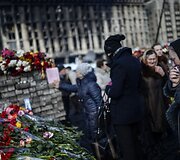 Žuvusiųjų pagerbimas Kijeve 