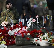 Žuvusiųjų pagerbimas Kijeve 