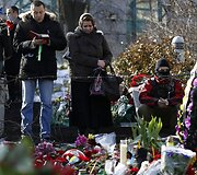 Žuvusiųjų pagerbimas Kijeve 