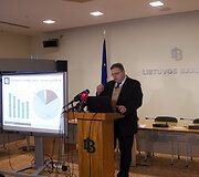 Lietuvos banko valdybos pirmininkas Vitas Vasiliauskas