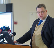 Lietuvos banko valdybos pirmininkas Vitas Vasiliauskas