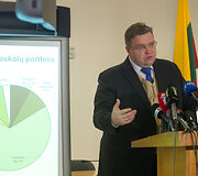 Lietuvos banko valdybos pirmininkas Vitas Vasiliauskas