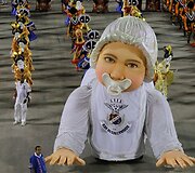 Antroji Rio de Žaneiro karnavalo paradų naktis