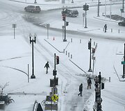 Sniegas Va&scaron;ingtone