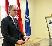 I&scaron;kilminga ceremonija NATO energetinio saugumo kompetencijos centre