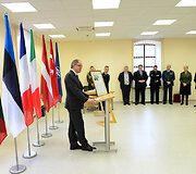 I&scaron;kilminga ceremonija NATO energetinio saugumo kompetencijos centre