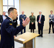 I&scaron;kilminga ceremonija NATO energetinio saugumo kompetencijos centre