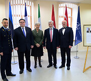 I&scaron;kilminga ceremonija NATO energetinio saugumo kompetencijos centre
