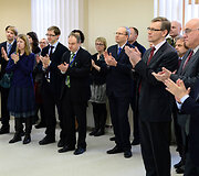 I&scaron;kilminga ceremonija NATO energetinio saugumo kompetencijos centre