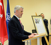 I&scaron;kilminga ceremonija NATO energetinio saugumo kompetencijos centre