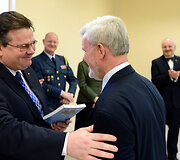 I&scaron;kilminga ceremonija NATO energetinio saugumo kompetencijos centre