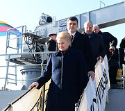 Dalia Grybauskaitė apsilankė Karinėse jūrų pajėgose