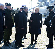 Dalia Grybauskaitė apsilankė Karinėse jūrų pajėgose