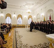 Muzikų ir pedagogų pagerbimas prezidentūroje