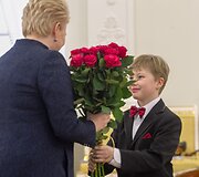 Muzikų ir pedagogų pagerbimas prezidentūroje