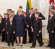 Muzikų ir pedagogų pagerbimas prezidentūroje
