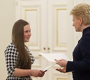 Muzikų ir pedagogų pagerbimas prezidentūroje