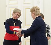 Muzikų ir pedagogų pagerbimas prezidentūroje