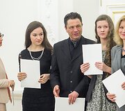 Muzikų ir pedagogų pagerbimas prezidentūroje