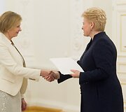 Muzikų ir pedagogų pagerbimas prezidentūroje