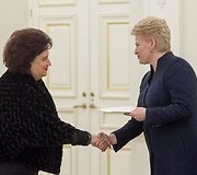 Muzikų ir pedagogų pagerbimas prezidentūroje