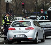 Policija kovo 17 dieną stabdė transporto priemones, kurių numeriai baigiasi lyginiu skaičiumi.