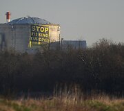 &bdquo;Greenpeace&ldquo; aktyvistai įsibrovė į Fesenheimo atominės elektrinės kompleksą rytų Prancūzijoje