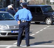 Į Belgrado teismą vežamas Darko &Scaron;aričius