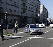 Į Belgrado teismą vežamas Darko &Scaron;aričius