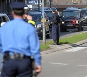 Į Belgrado teismą vežamas Darko &Scaron;aričius