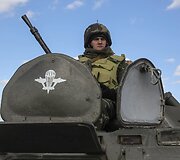 Ukrainos karys prie Salkovo kaimo, netoli Krymo